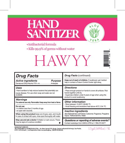 Labelling   Hawyy Hand Sanitizer 5 L Rev02